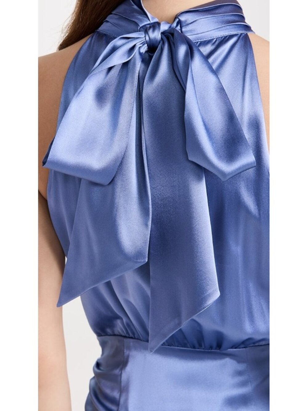 Veronica Beard Gabriella Silk Ruched Midi Dress NWT Size 4 - Picture 6 of 9